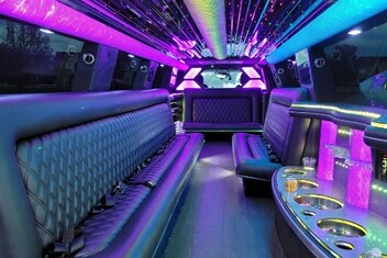 San Bernardino Limo Interior