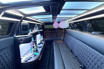 San Bernardino Limousine Interior