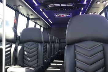 San Bernardino Minibus Interior