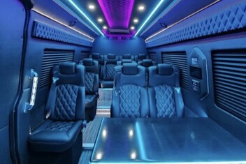 San Bernardino Sprinter Bus Interior