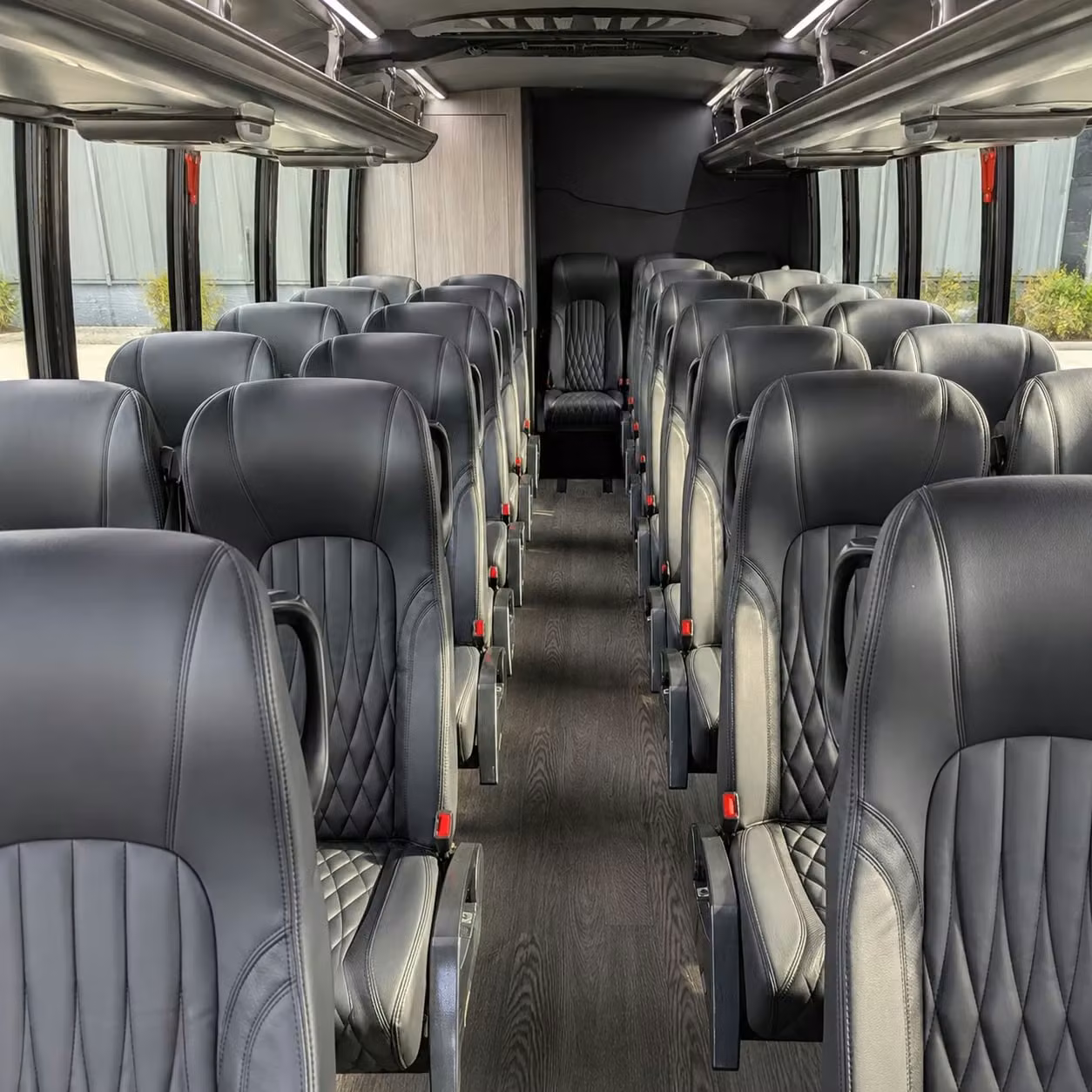 30 passenger minibus interior