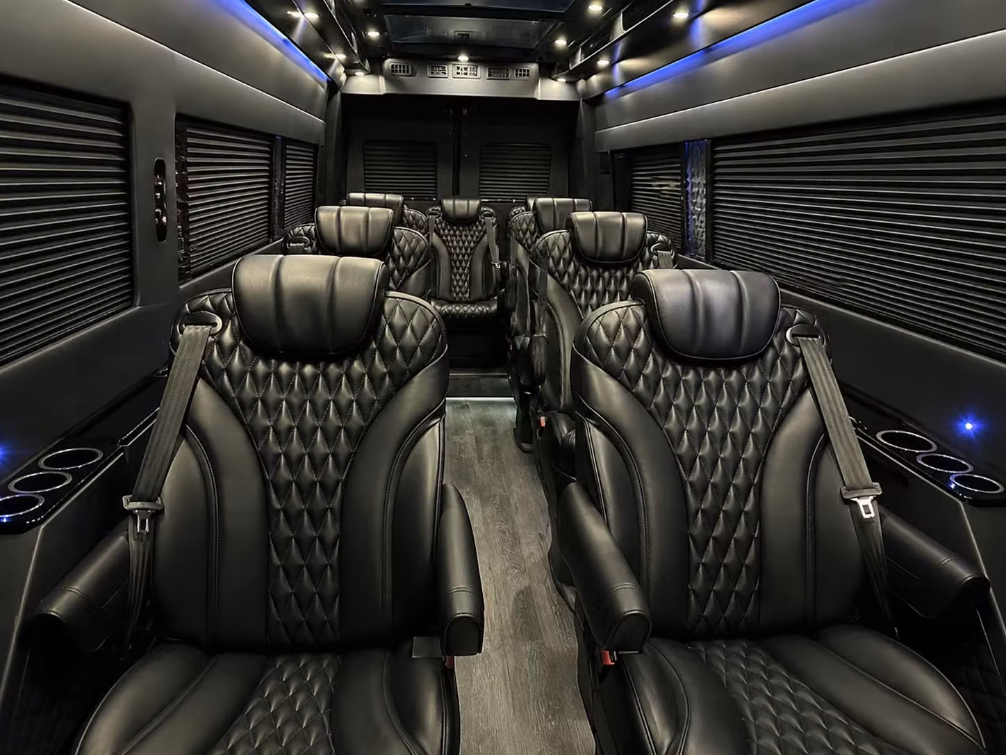 sprinter van with driver interior
