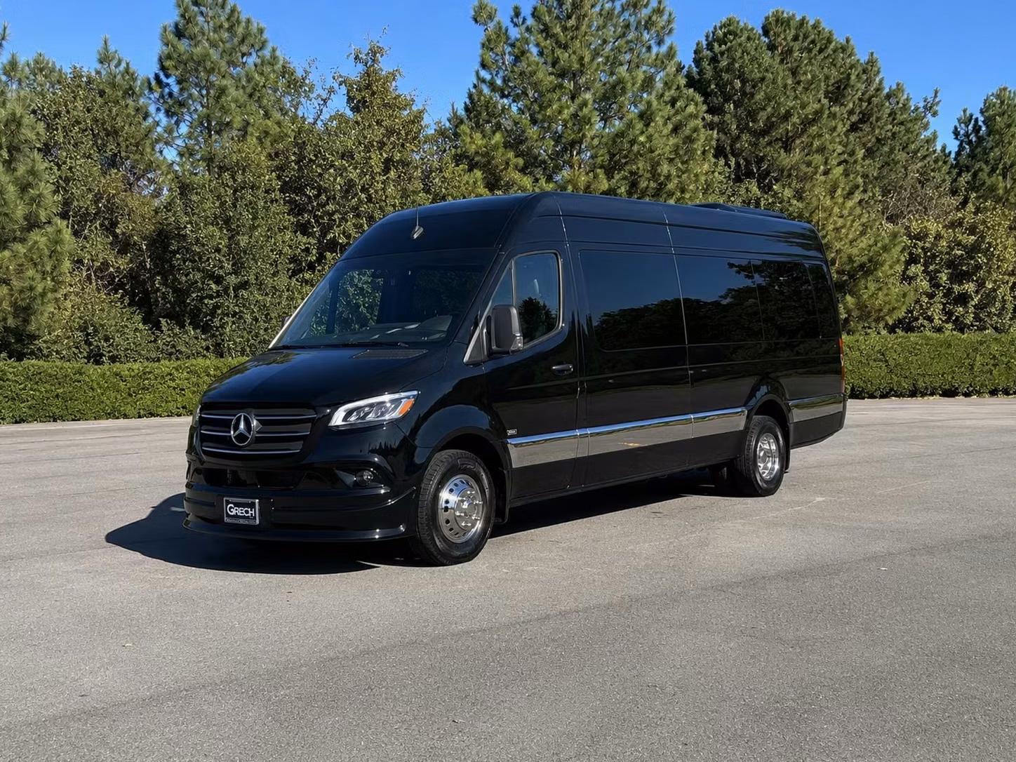 sprinter van with driver
